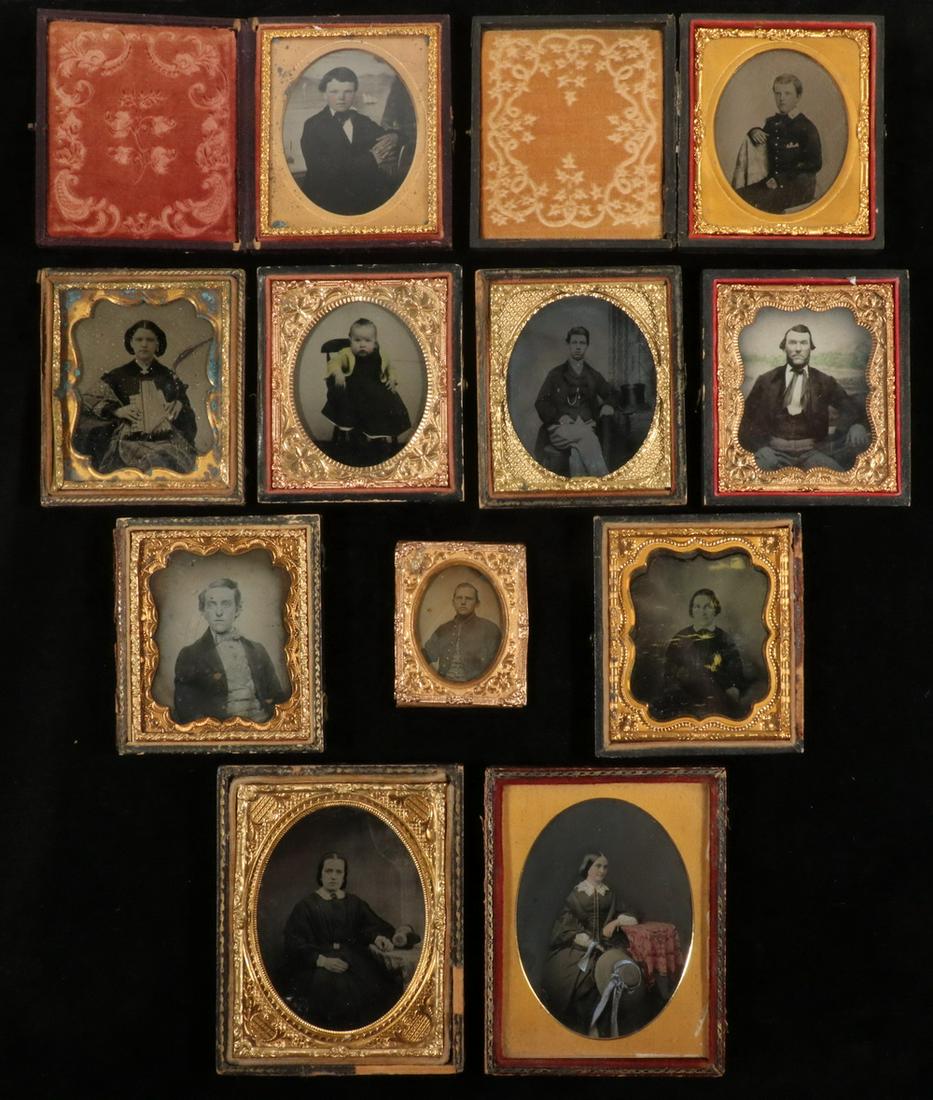 (11) AMBROTYPE PHOTOGRAPHS (1 of 2)