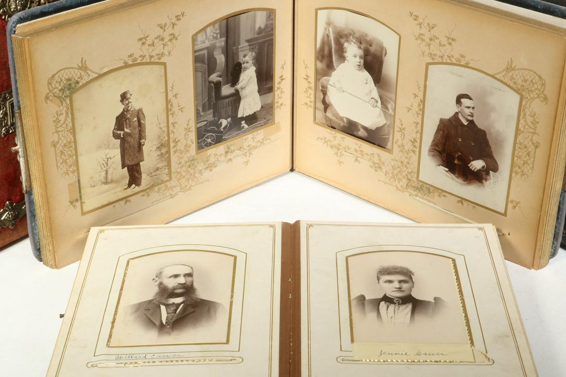 (13) LATE 19TH C. PHOTO ALBUMS (1 of 2)