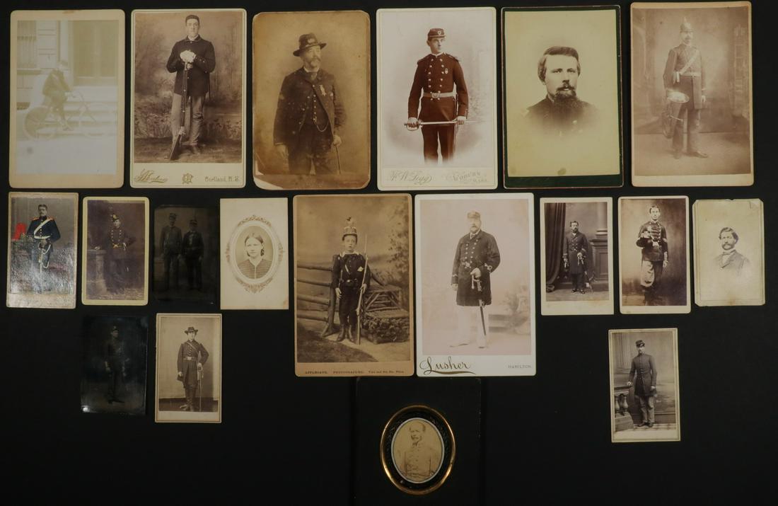 (19) MILITARY PHOTO PORTRAITS (1 of 3)