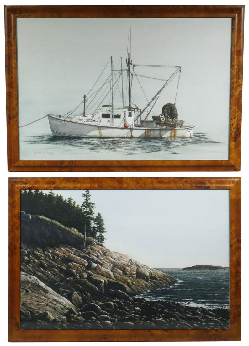 DAVID L. LEISTER (20TH C. MAINE) (1 of 4)