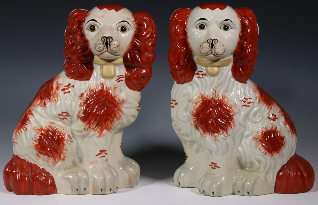 PR STAFFORDSHIRE DOG FIGURINES (1 of 3)
