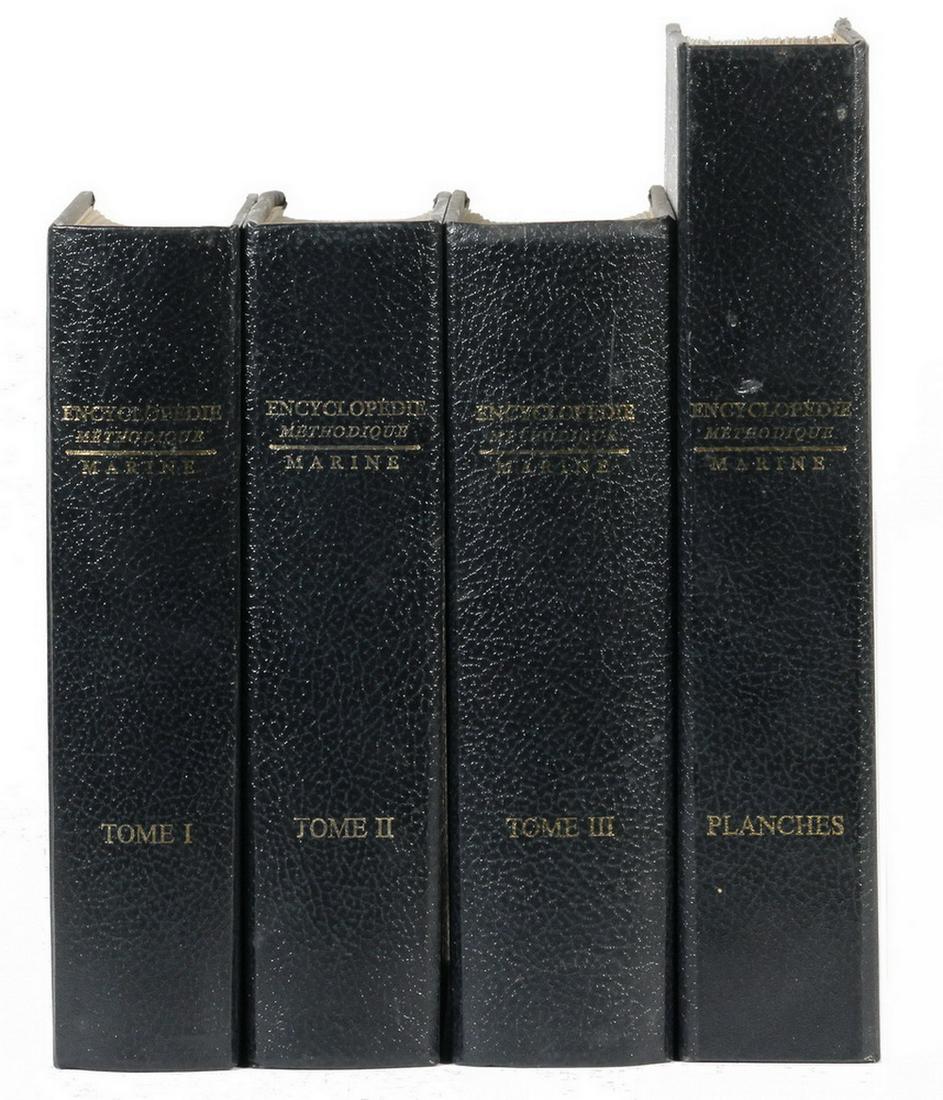 (4 VOL SET) REPRINT OF 18TH C. FRENCH MARINE PRACTICES (1 of 4)