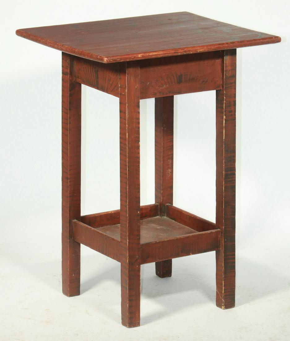 PAINTED TWO-TIER STAND (1 of 2)