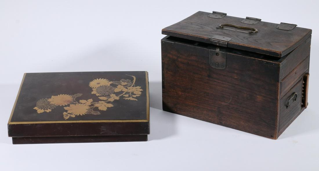 (2) JAPANESE WRITING BOXES (1 of 3)