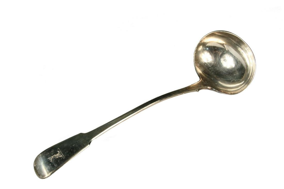 ENGLISH GEORGE III STERLING LADLE (1 of 4)