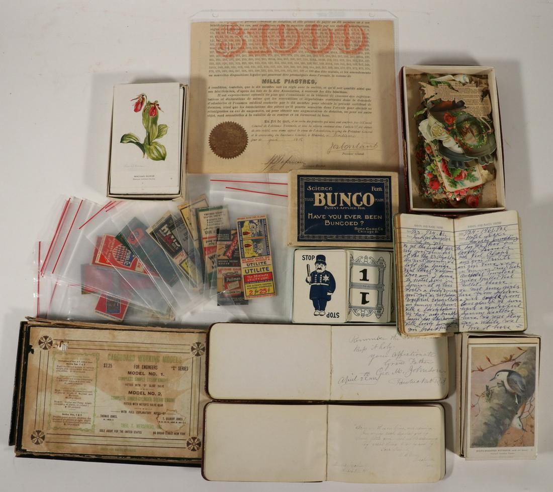 GROUP OF MISC. EPHEMERA (1 of 1)