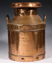 COPPER MILK CAN