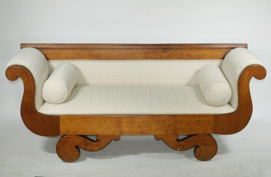 PRIMITIVE EMPIRE SETTEE WITH PINE FRAME (1 of 1)