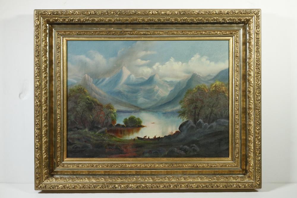 VICTORIAN LANDSCAPE PAINTING (1 of 3)