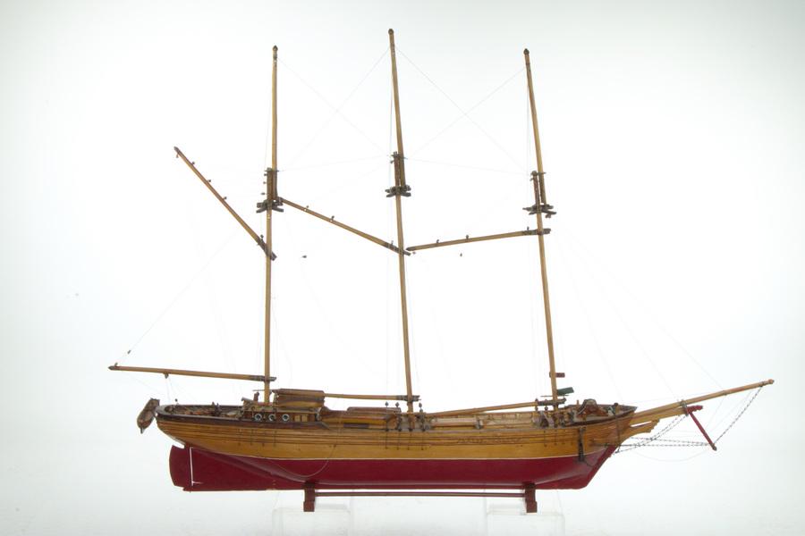 THREE-MASTED SHIP MODEL (1 of 5)