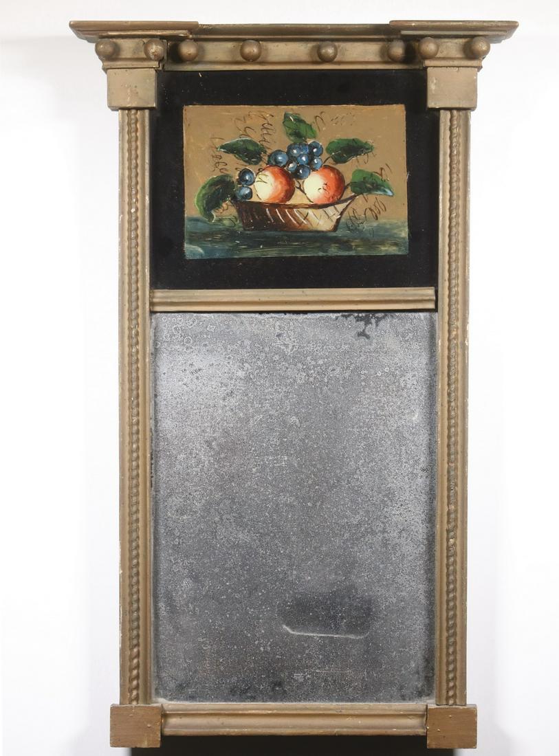 FEDERAL GILT EGLOMISE MIRROR (1 of 2)