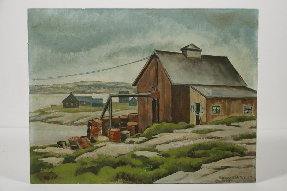 BARBARA ELLIS (20TH C. ATHOL, MASS) (1 of 3)