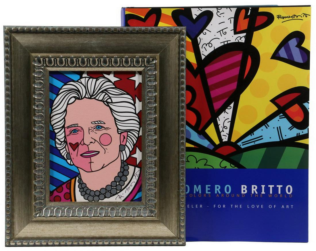 ROMERO BRITTO (FL/BRAZIL, 1963 - ) (1 of 3)