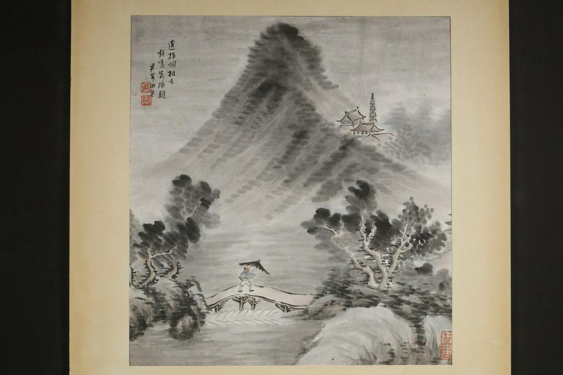 19TH C. CHINESE LANDSCAPE PAINTING (1 of 4)