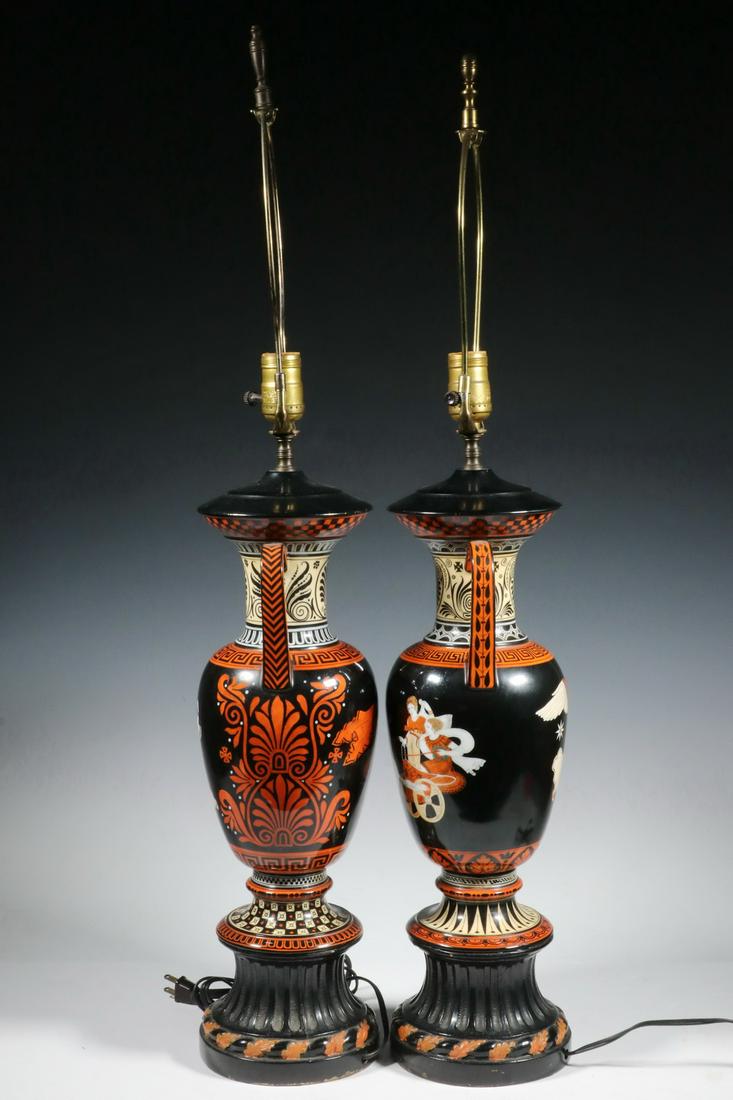 PR JACOB PETIT (FRANCE, 1796-1868) ATTRIBUTED VASES AS (1 of 8)