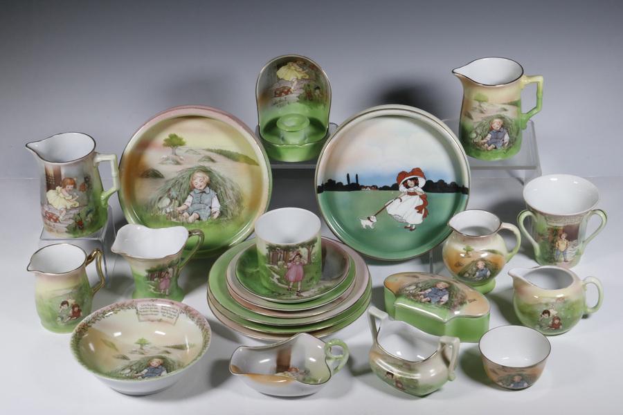 (22 PCS) ROYAL BAYREUTH NURSERY RHYME CHINA (1 of 2)