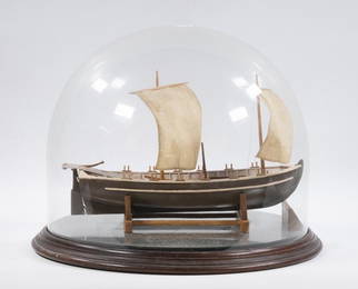 CASED BOAT MODEL