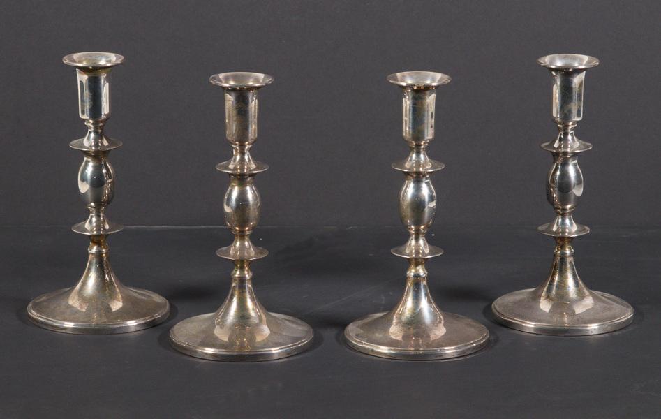 STERLING SILVER CANDLESTICKS (1 of 2)