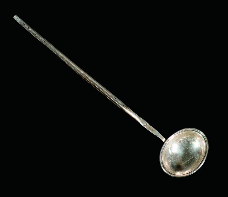 GEORGE III SILVER TODDY LADLE BY PETER & ANN BATEMAN (1 of 4)