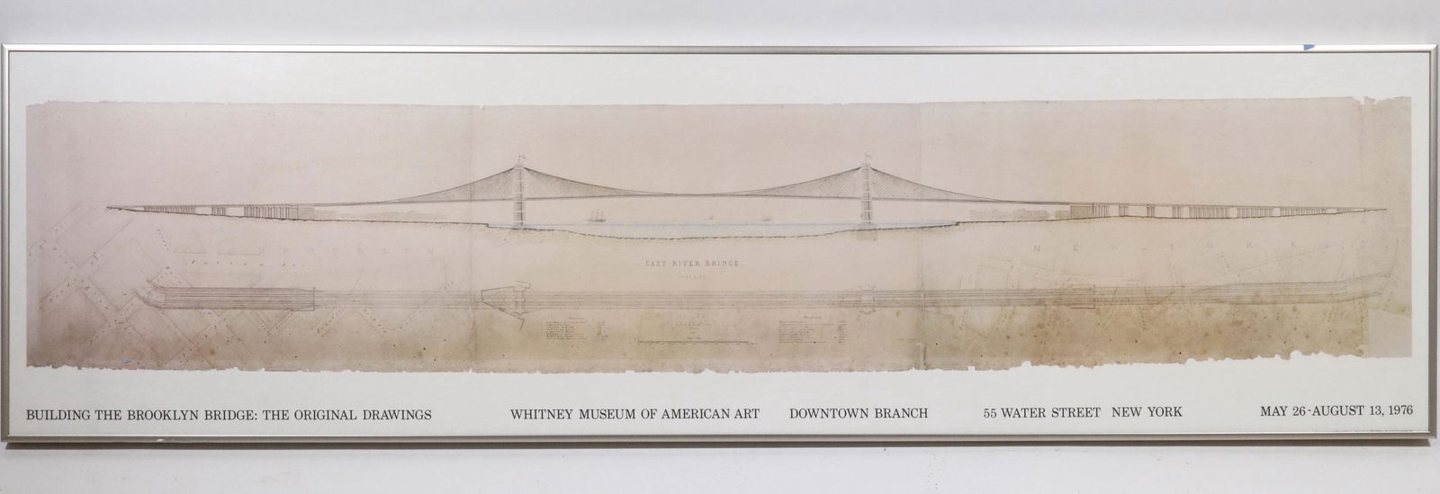 BROOKLYN BRIDGE EXHIBITION POSTER (1 of 4)