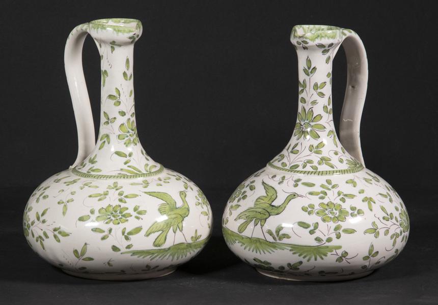 PR MOUSTIERS FRENCH FAIENCE EWERS (1 of 3)