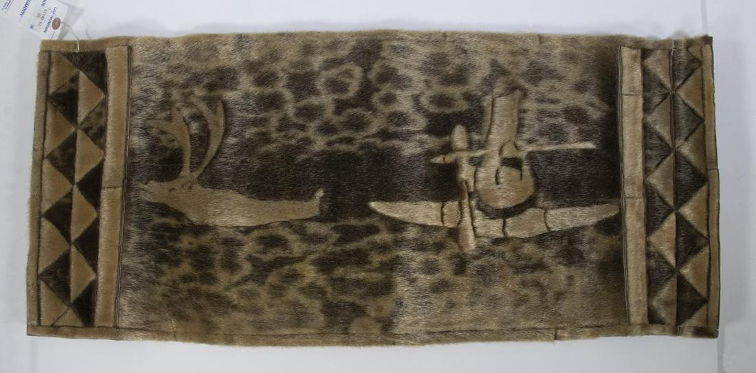 INUIT FIGURAL SEALSKIN MAT (1 of 3)