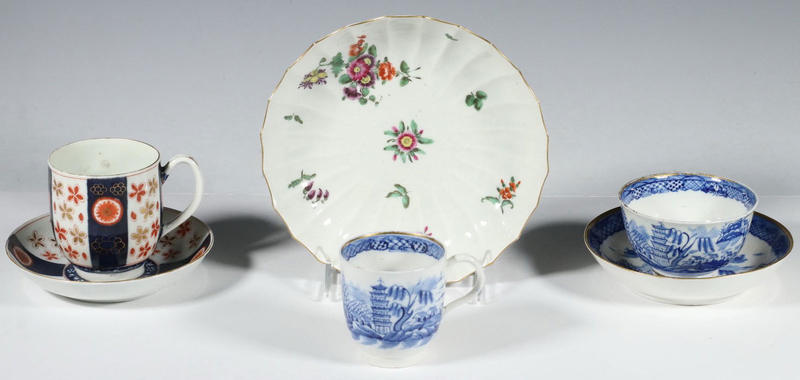 (6 PCS) EARLY ENGLISH PORCELAIN (1 of 4)