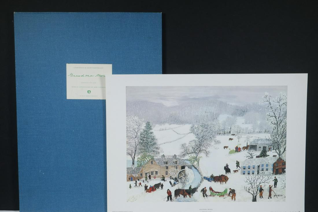 GRANDMA (ANNA MARY ROBERTSON) MOSES (NY/VA, 1860-1961) (1 of 3)