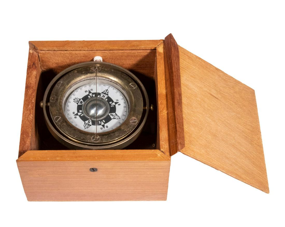 CHINESE GIMBALED COMPASS (1 of 3)