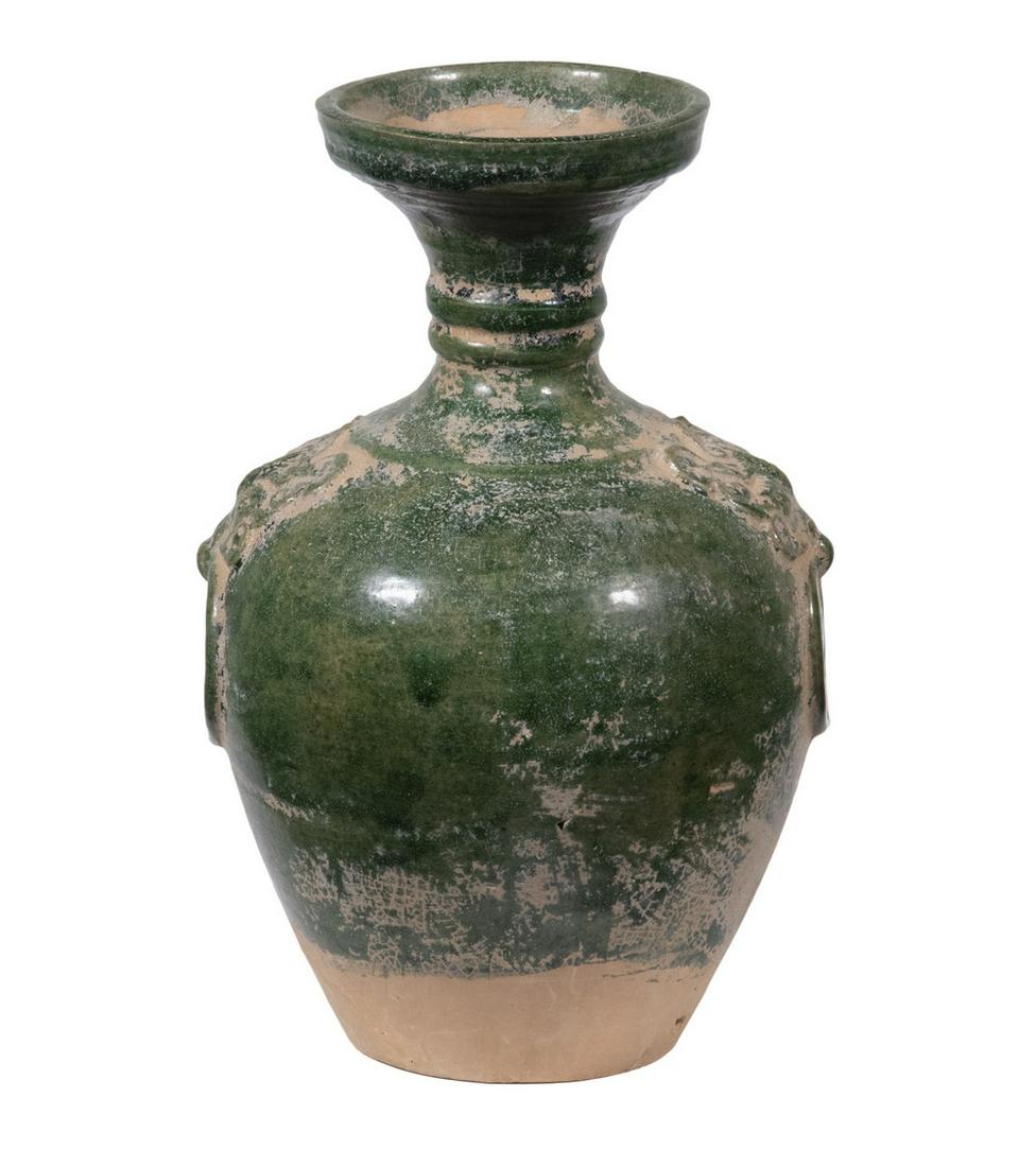 HAN DYNASTY POTTERY VASE (1 of 4)