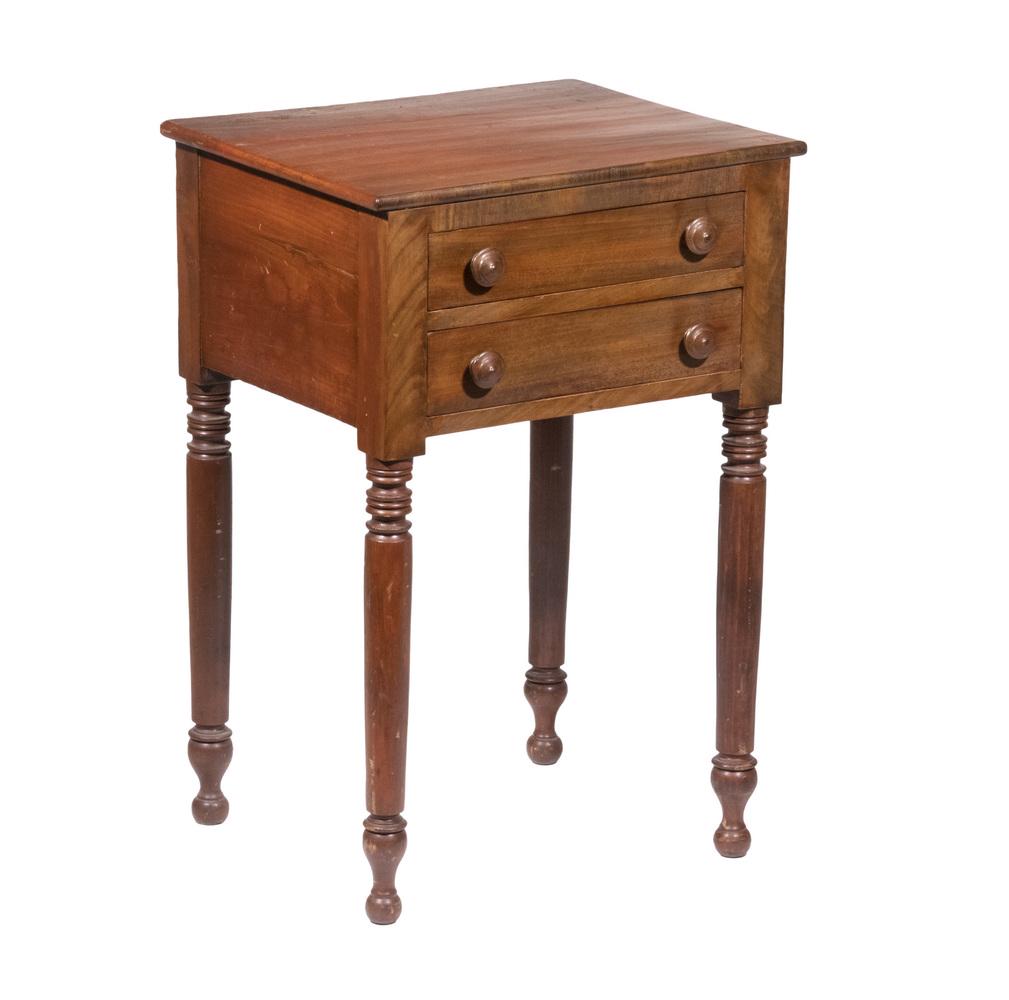 AMERICAN COUNTRY SHERATON WORK STAND (1 of 1)