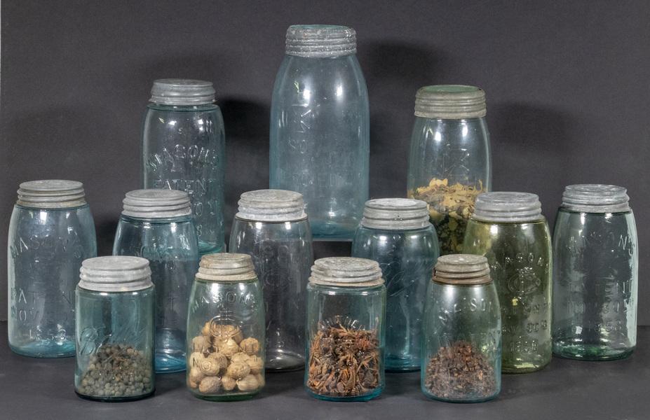 (13) MASON'S CANNING JARS (1 of 1)