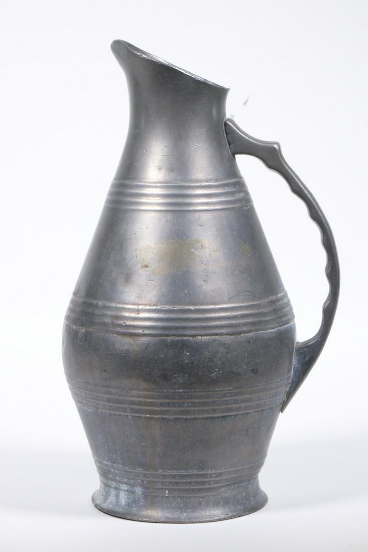 CONTINENTAL PEWTER JUG (1 of 2)