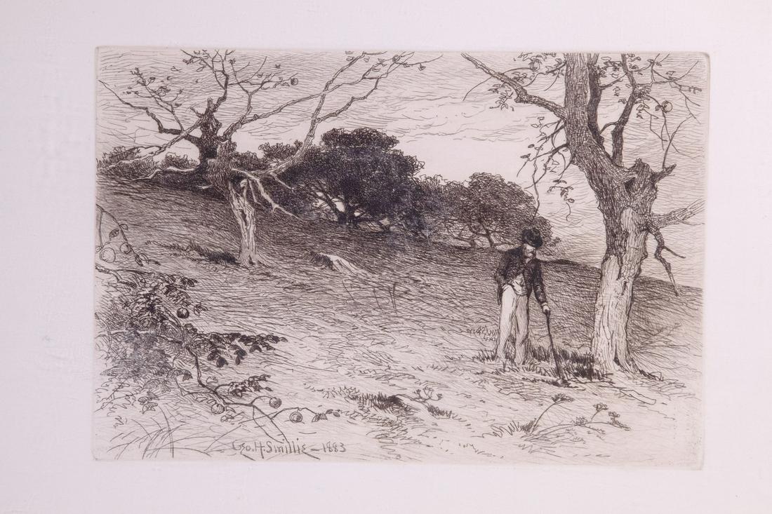 GEORGE HENRY SMILLIE (NY/CA, 1840-1921) (1 of 3)