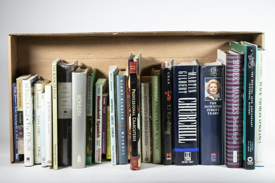 (27) BOOKS HISTORY, BIOGRAPHY, GARDENING, ETC. (1 of 1)