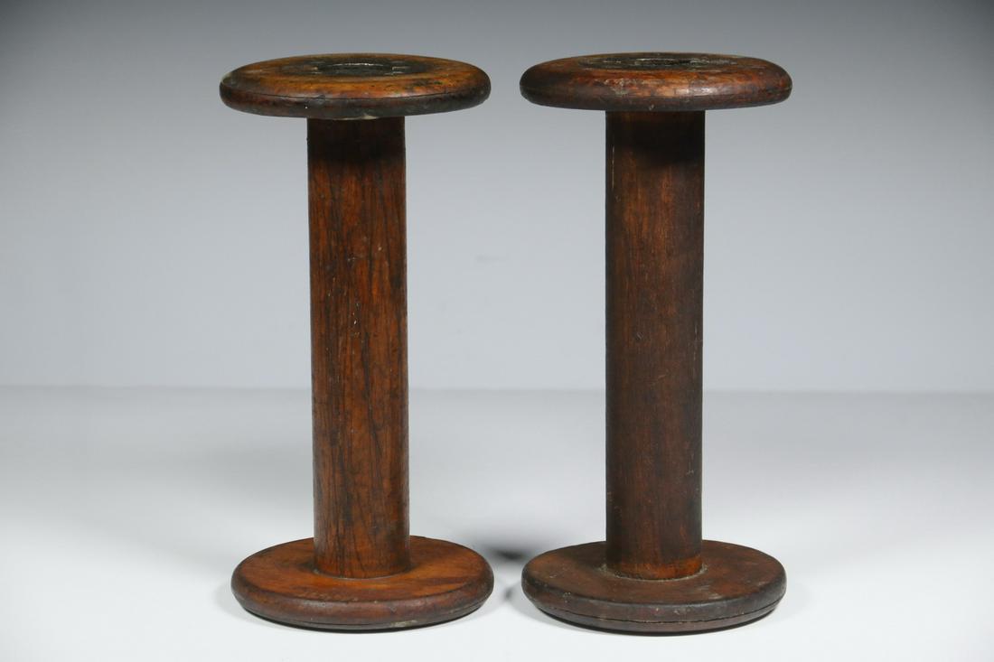 ANTIQUE CANDLEHOLDERS (1 of 2)