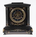 SAMUEL MARTI ET CIE FRENCH OPEN ESCAPEMENT MANTEL CLOCK