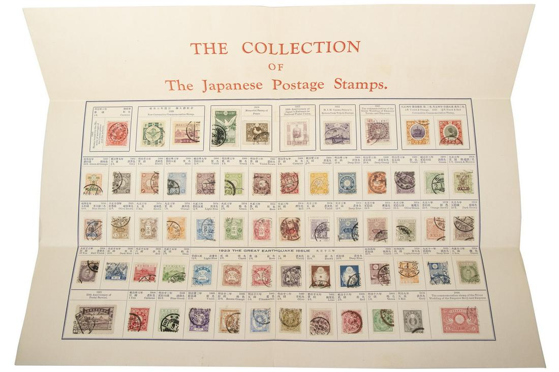 コレクション Japanese Stamps Album The Collection Of The Japanese Postage Stamps