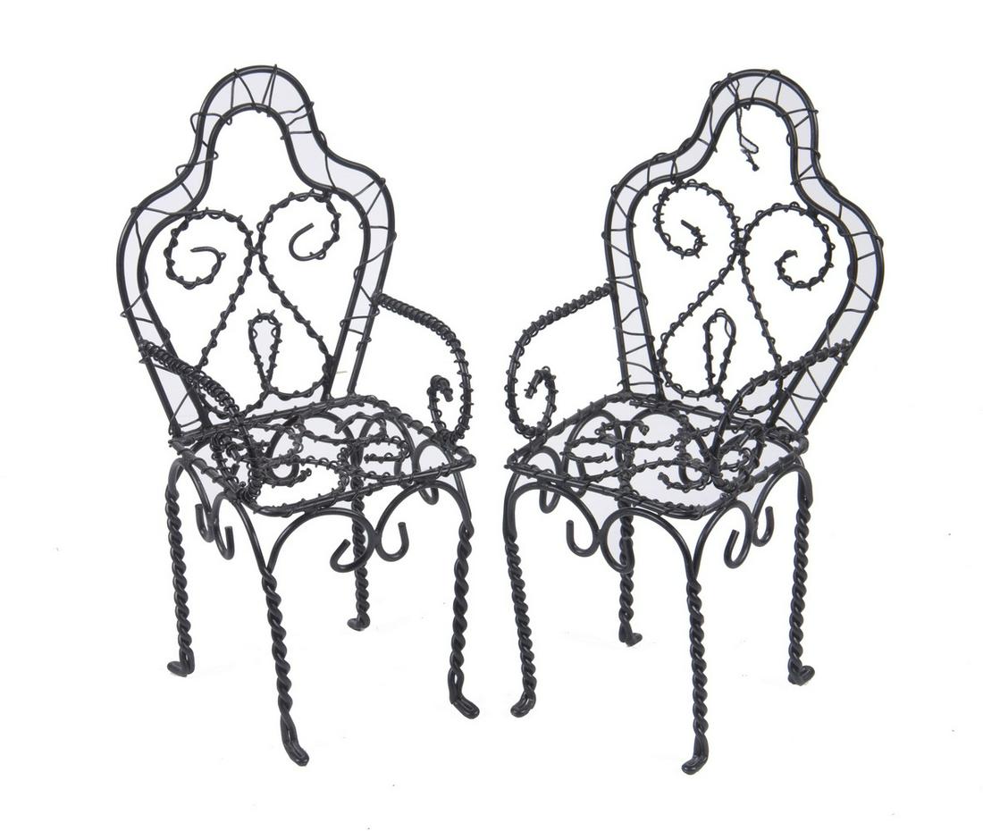 PR DOLL-SIZED SCROLLWORK CHAIRS (1 of 2)
