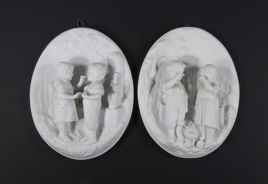 PR BISQUE PORCELAIN PLAQUES (1 of 2)