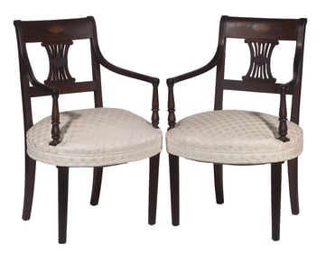 PR SHERATON ARMCHAIRS