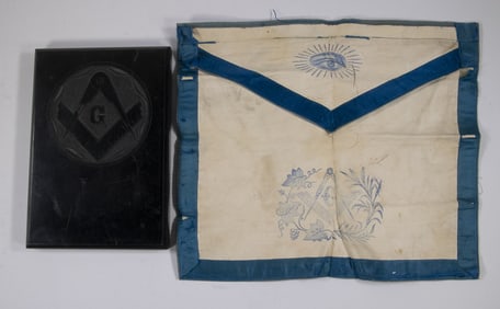 (2 PC) MASONIC LOT