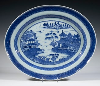 CHINESE EXPORT NANKING PORCELAIN PLATTER