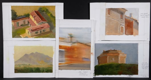 (14) CAROLYN WHITAKER (ME/CA,1949-2018) PAINTINGS