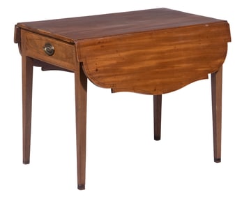 HEPPLEWHITE DROPLEAF TABLE