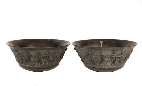 PR CONTINENTAL BRONZE BOWLS