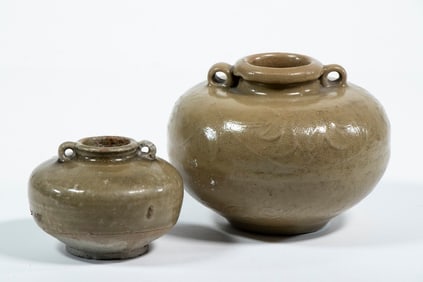 (2 PCS) SAWANKALOK POTTERY, THAILAND