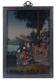 CHINESE REVERSE PAINTING