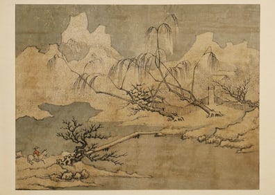 19TH C. CHINESE LANDSCAPE PAINTING