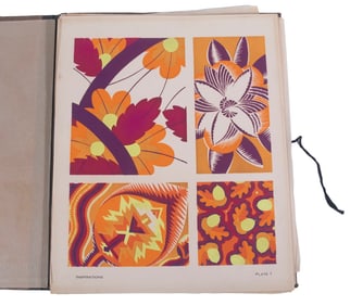 (2) COPIES "INSPIRATIONS" BY DURENCEAU, POCHOIRS